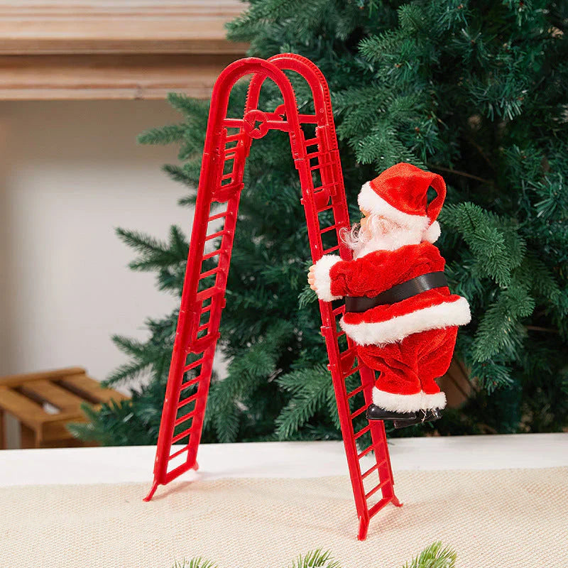 ๐ฅ Start preparing now-Up to 50% OFF ๐Electric Chimney Climbing Santa Claus Musical Toys