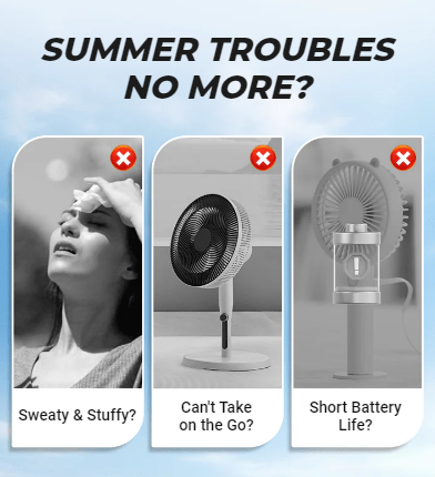 đSummer Hot Price Only Todayđ„Portable Handheld & Foldable Silent Cooling Fan
