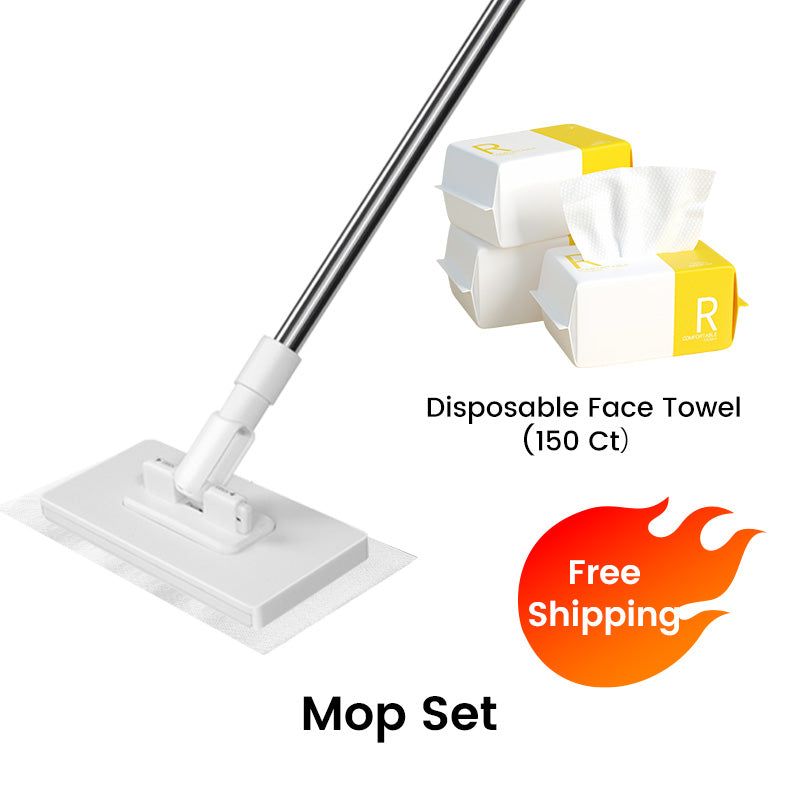 đ„ Last day! 50% Off đ„Disposable Dust Mop with 4 Reusable Cloths