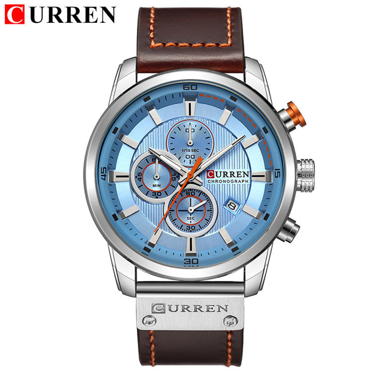 Men’s Vintage High-End Business Watch - Quick-Release Leather/Steel, Slim Dress Profile, Premium Finishing 🖤