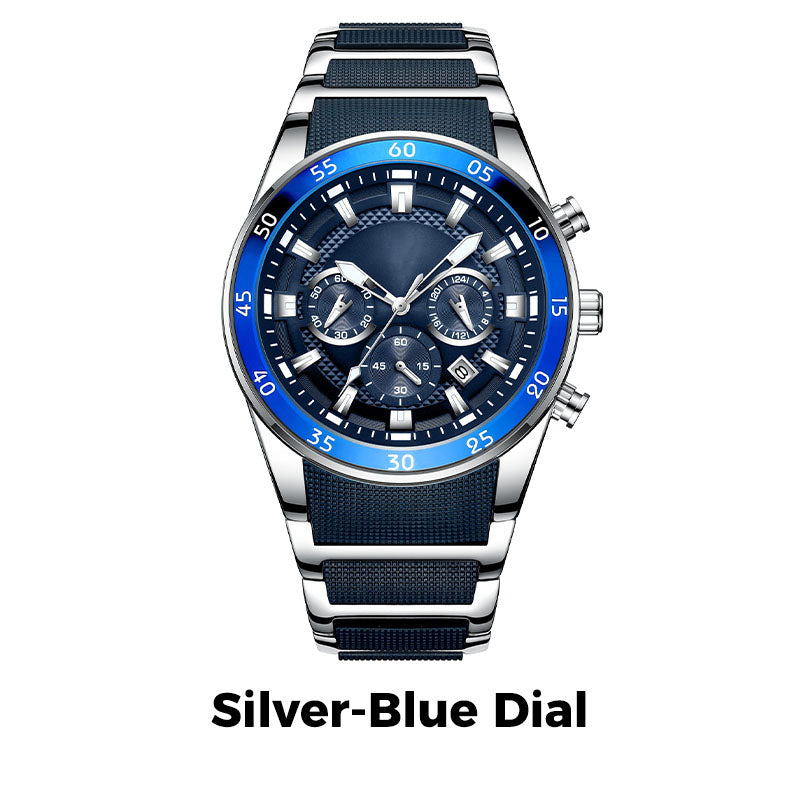 🔥Hot Sale 50% Off🎁Men's Waterproof Multifunctional Quartz Watch