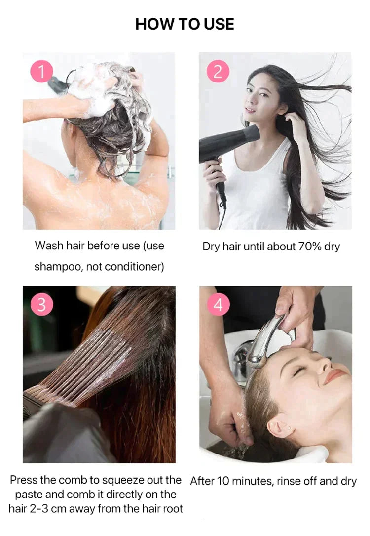 🔥2026 HOT SALE💞50K+ SOLD!⚡Protein Correction Hair Straightening Cream(50% OFF)