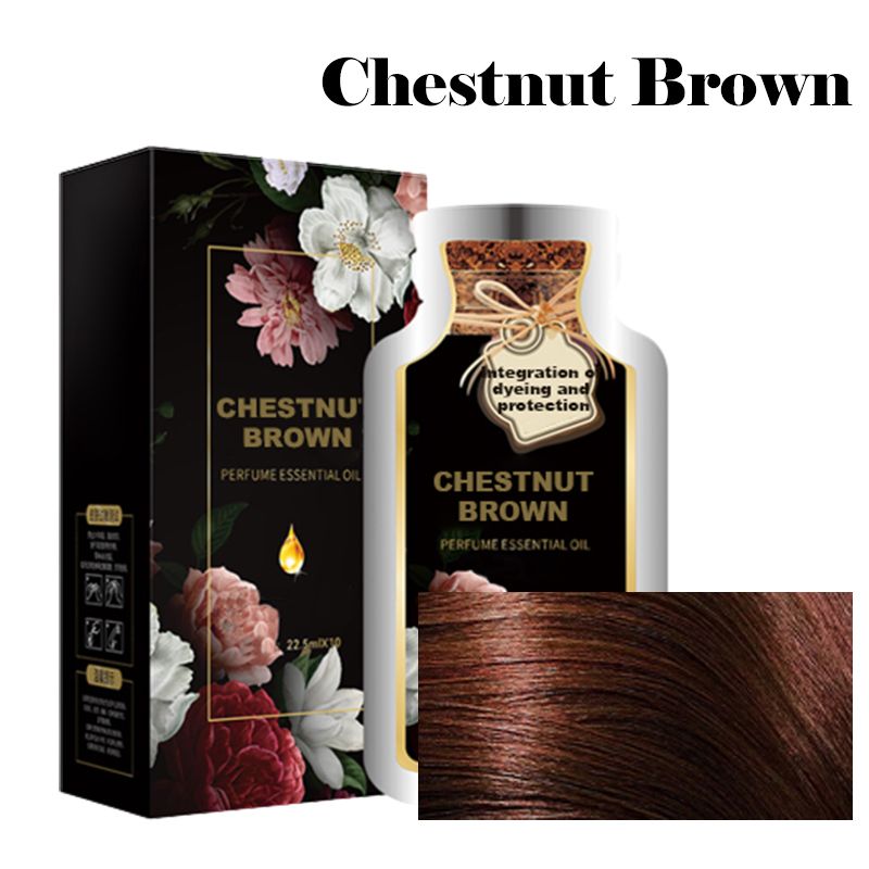 Essential Oil Bubble Hair Dye