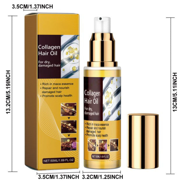 🔥50%Off🔥Collagen Repair Hair Essential Oil