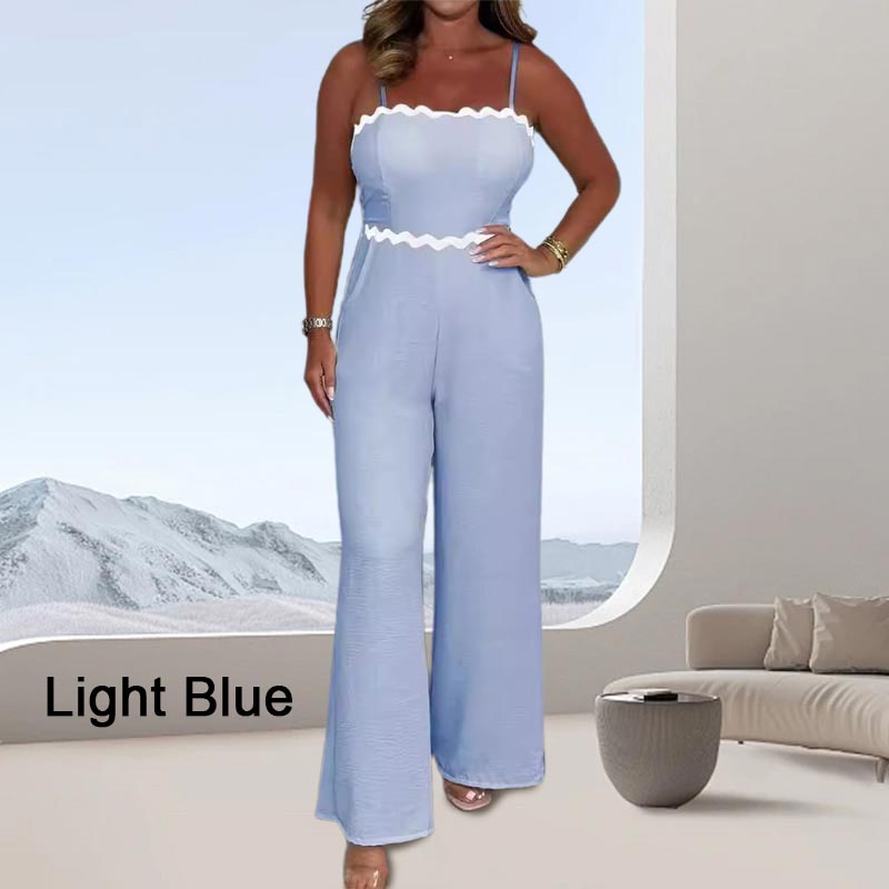 đź’•50% OFF! Elegant Women's Suspender Jumpsuitđź‘—With Chest Pads