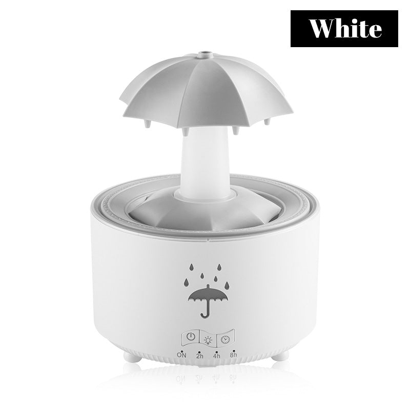 🌈💧7 Color Rotating Raindrop Aromatherapy Humidifier💧🌈Colorful Light Show Fragrant Mist Creating a Dreamy Home Atmosphere