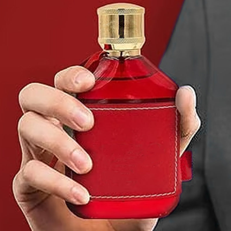 100ml Long Lasting Perfume for Men - Leather & Ebony Fragrance&Pheromone Enhancement