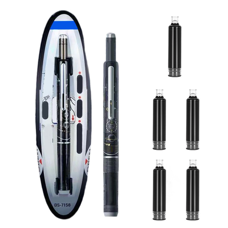 ✒️Quick-Dry Retractable Fountain Pen🏫💼