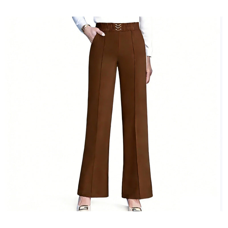 🎁New arrival 70% OFF💥Women's High-Waist Wide-Leg Trousers