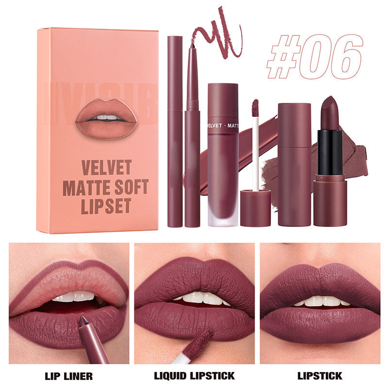 đ„2026 Hot Sale â°Long-Lasting & Waterproof Matte Lipstick Set