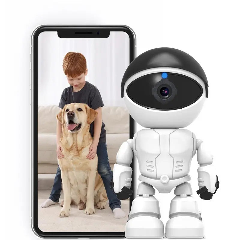 👍🤖3MP 5G&2.4G WiFi Camera with Motion Detection and Auto Home Security Indoor PTZ