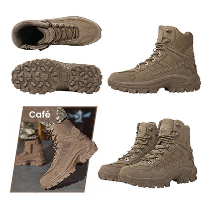 🔥🛡️Military Grade Quality 50% OFF Sale🔥 Waterproof and Non-Slip High Top Tactical Sports Boots (Improved Durability)