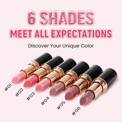 🔥【Buy 1 Get 1 Free】STARFIRE Glitter Lipstick🔥 | 12H Waterproof + Vitamin E | Hot Girl Summer Must-Have!