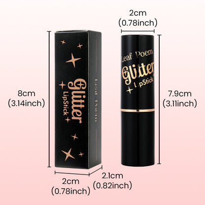 🔥【Buy 1 Get 1 Free】STARFIRE Glitter Lipstick🔥 | 12H Waterproof + Vitamin E | Hot Girl Summer Must-Have!