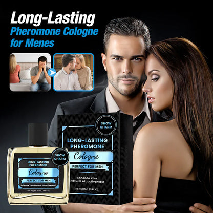 🚀Long-Lasting Pheromone Cologne for Men❤️‍🔥 - “Midnight Ember” Extrait | Oil-Based 30%+, 24-Hour Sillage, Amber-Vanilla-Spice 🌙🔥