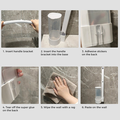 🚽 Disposable Toilet Cleaning System⚡– Hygienic One-Click Cleaning, No Residue Left, Easy to Use & Disposable 🧼