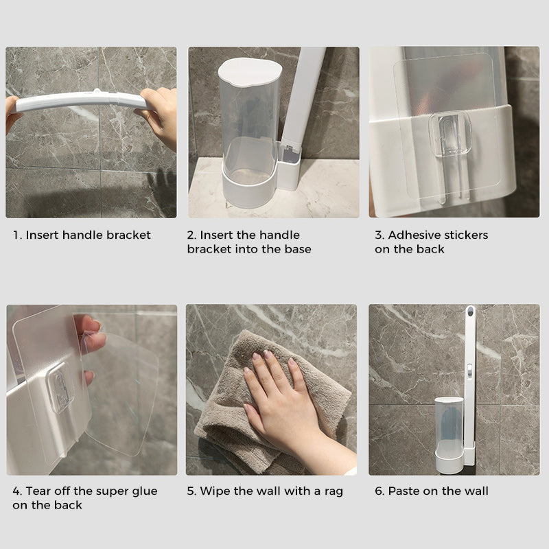 🚽 Disposable Toilet Cleaning System⚡– Hygienic One-Click Cleaning, No Residue Left, Easy to Use & Disposable 🧼