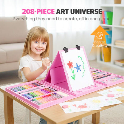📢📢50  % OFF !!✨Deluxe 6-In-1 Art Creativity Set🎁The Best Present For Kids