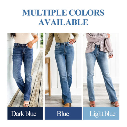 Hot Sale 49% Off👖Tummy Control High-Stretch Jeans - Smooth Waist Panel, Butt-Contouring Pockets, Soft Feel 🍑