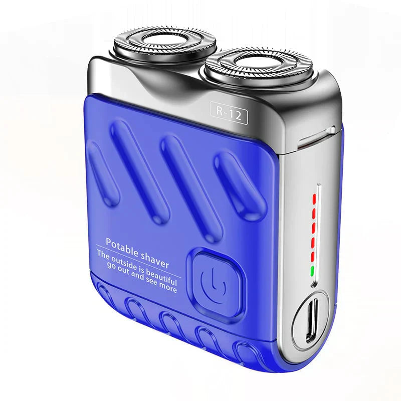 🔥2025 New Design 50% Off🔥Mini Electric Rotary Dual Ring Pocket Shaver