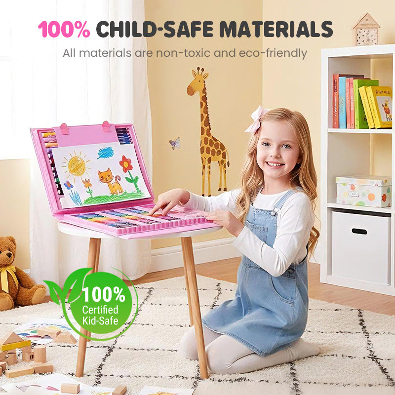📢📢50  % OFF !!✨Deluxe 6-In-1 Art Creativity Set🎁The Best Present For Kids