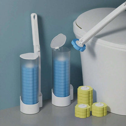 🚽 Disposable Toilet Cleaning System⚡– Hygienic One-Click Cleaning, No Residue Left, Easy to Use & Disposable 🧼