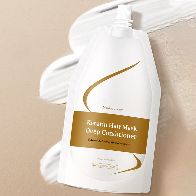 Salon-Grade Protein Smoothing Cream for Luxurious Treatment