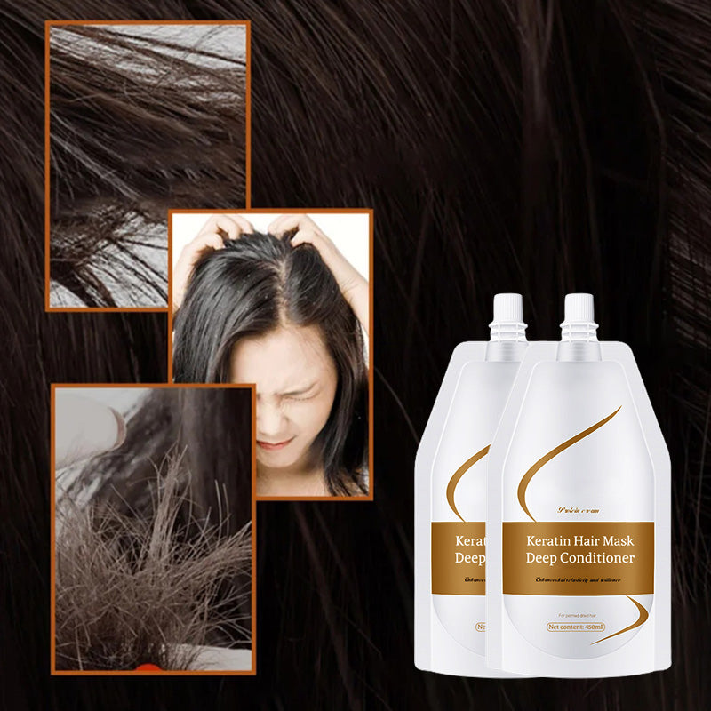 Salon-Grade Protein Smoothing Cream for Luxurious Treatment