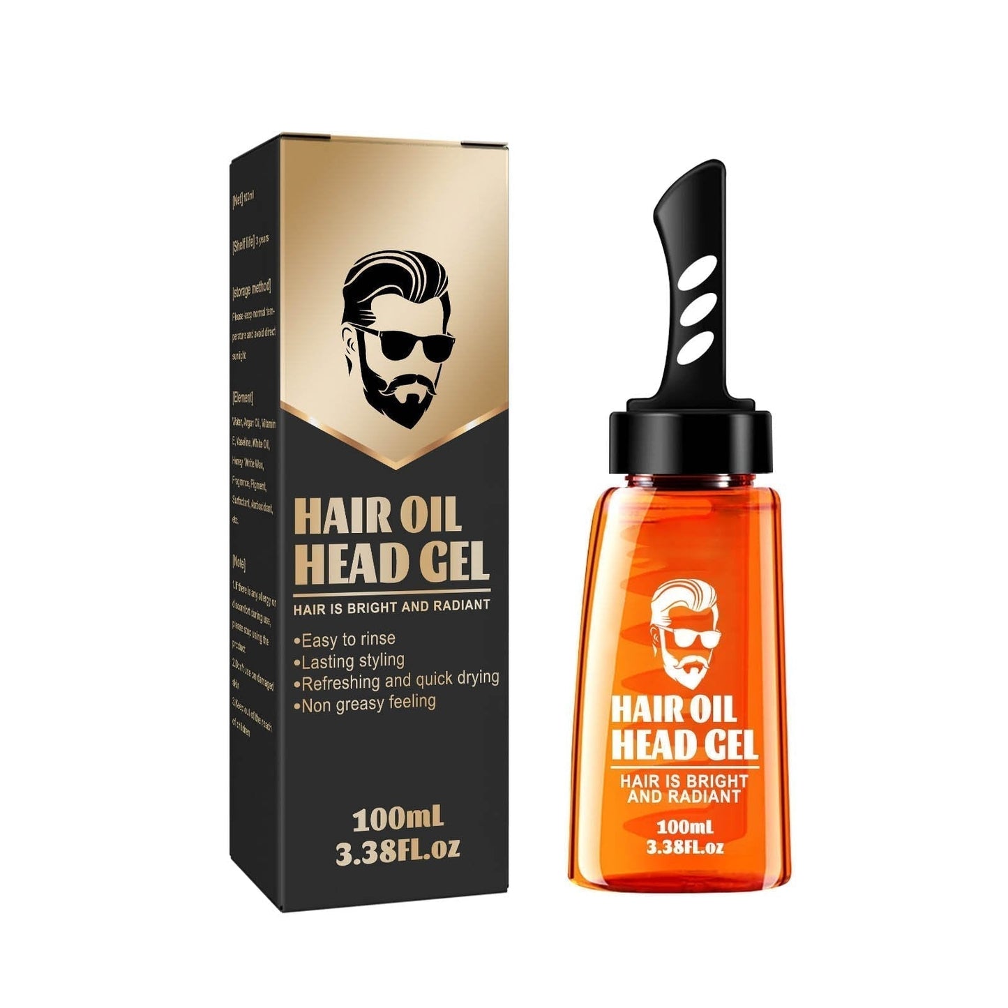 One-comb shaping-Styling Gel Comb | Sweat-Resistant Gel | Non-Greasy Formula