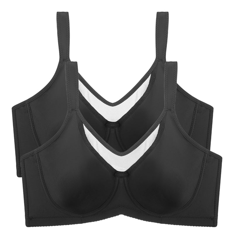🏆Last Day £14.99!!- BUY 1 GET 1 FREE(Add 2pcs to your shopping cart)💐Women's Elegant Sheer Full Coverage Plus Size Bra