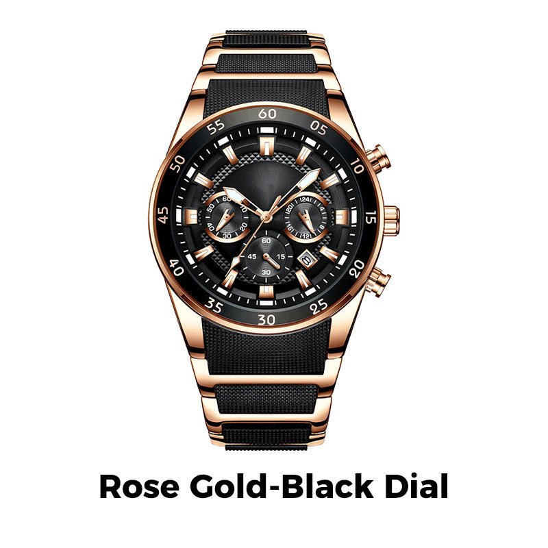 🔥Hot Sale 50% Off🎁Men's Waterproof Multifunctional Quartz Watch
