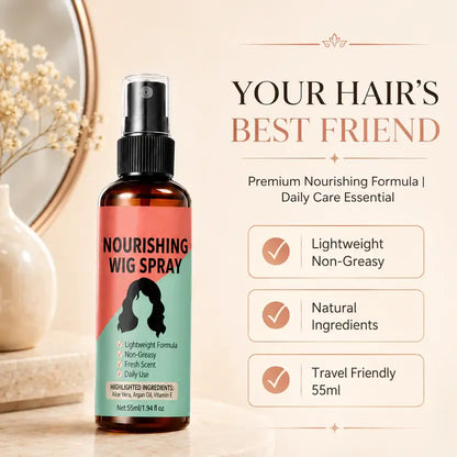 ⏳Limited Time Special Price⏰Lightweight No-Rinse Nourishing Wig Spray