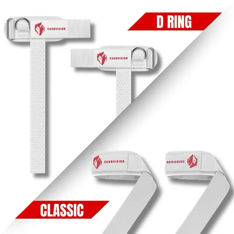 Premium Classic & D-Ring Lifting Straps for Maximum Heavy Pulls