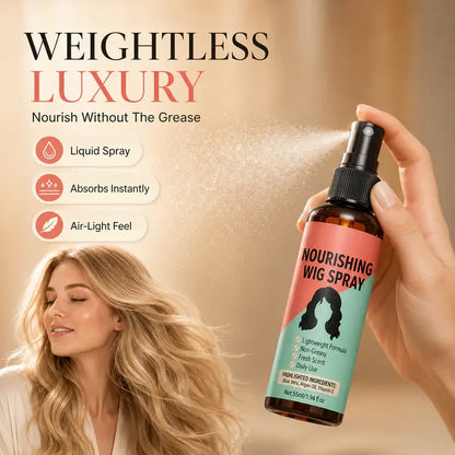 ⏳Limited Time Special Price⏰Lightweight No-Rinse Nourishing Wig Spray