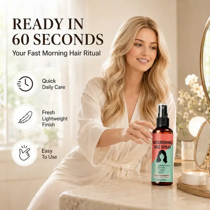 ⏳Limited Time Special Price⏰Lightweight No-Rinse Nourishing Wig Spray