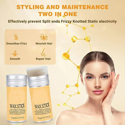 🔥Buy 2 Get 1 Free - One Hair Wax Stick Is For The Whole Family