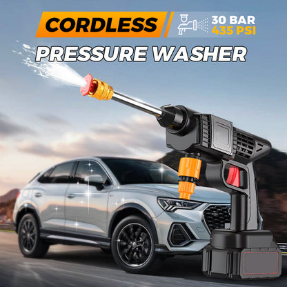 💦 50% OFF INSTANT! 🔥 2026 Cordless Portable Pressure Water Blaster - Multi-Function Cleaning for Cars/Patios/Bikes, Rechargeable & High-Power 🚗✨