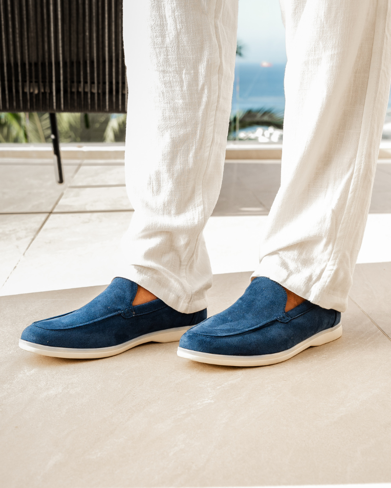 Mocasines de gamuza