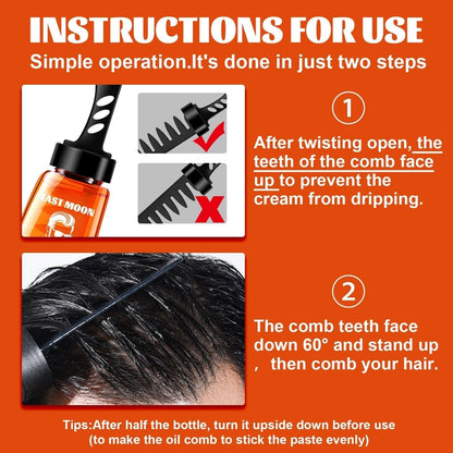 One-comb shaping-Styling Gel Comb | Sweat-Resistant Gel | Non-Greasy Formula