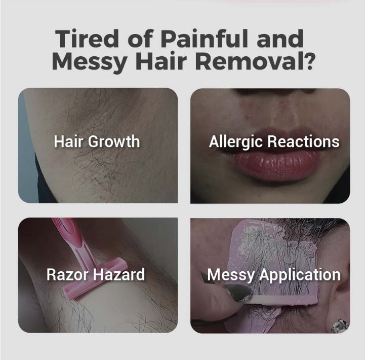 ⚡ LAST DAY PROMOTION - BUY 1 GET 2 FREE⚡Hair Removal Cream Kit for Women💛💛