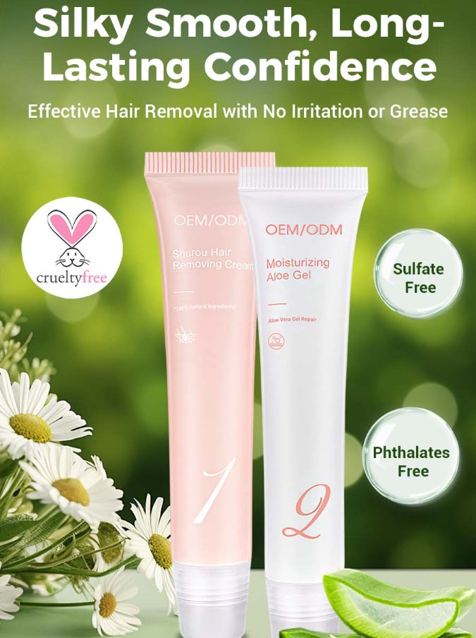 ⚡ LAST DAY PROMOTION - BUY 1 GET 2 FREE⚡Hair Removal Cream Kit for Women💛💛