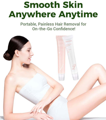 ⚡ LAST DAY PROMOTION - BUY 1 GET 2 FREE⚡Hair Removal Cream Kit for Women💛💛