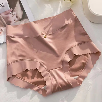 Premium Satin Antibacterial Panties Silky Skin-Loving Comfort • Odor-Control Tech • Moisture-Wicking Magic
