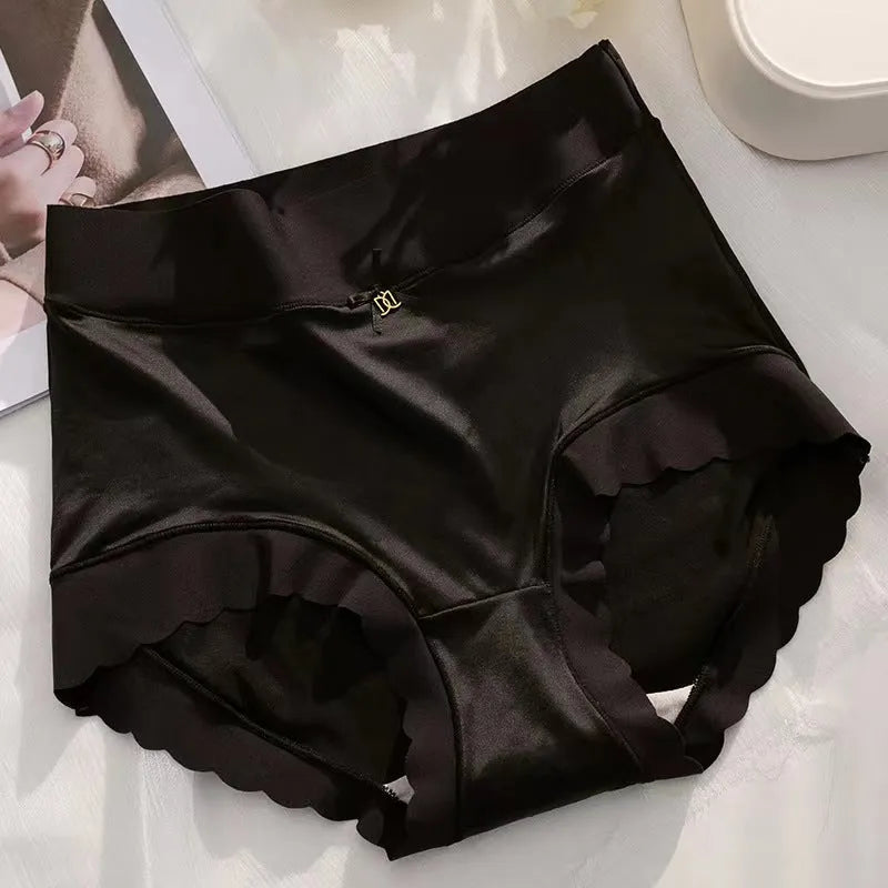 Premium Satin Antibacterial Panties Silky Skin-Loving Comfort • Odor-Control Tech • Moisture-Wicking Magic