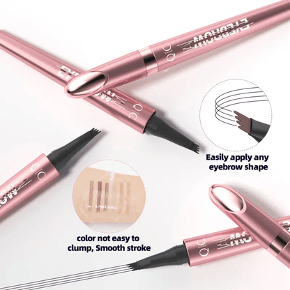 🥳BUY 1 GET 1 FREE 💞50K+ SOLD!💥✨3D Natural-Looking Eyebrow Pencil– 4-prong tip creates natural hair-like strokes. Waterproof, smudge-proof & lasts 24h