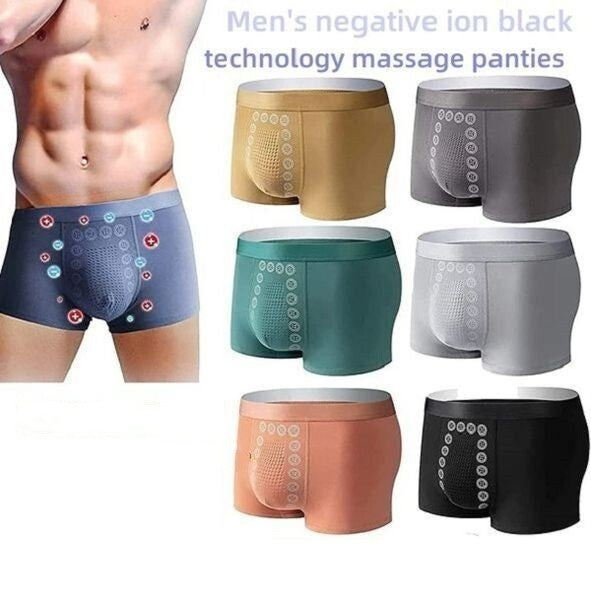 ✨Men's Modal Negative Ion Bacteria Resistant Underpants