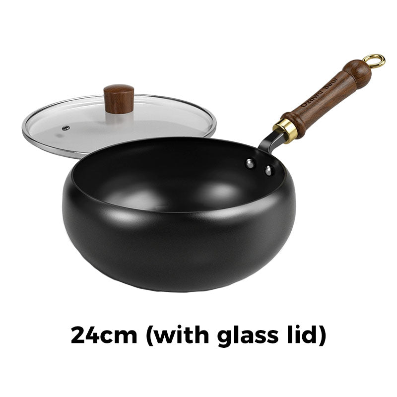 ⏳Time-limited Special 50% Off⌛Uncoated Thick Iron Pot
