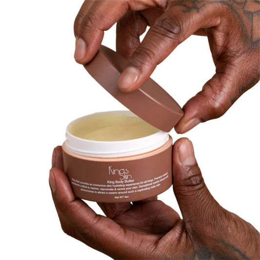 🏆Flash Sale⚡ 100K+ SOLD! Almost Gone💥Crowned Skin King Cologned Body Butter - Warm & Sensual Signature Scent
