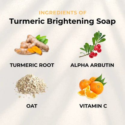 🔥Last Day 49% OFF🏆Turmeric & Kojic Acid Brightening Soap