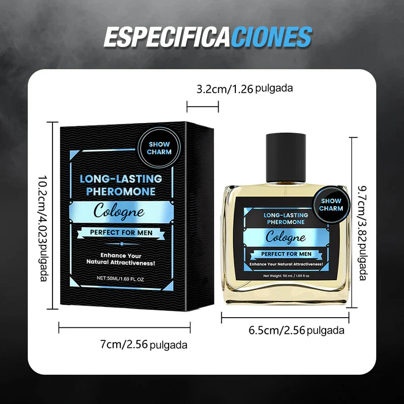 🚀Long-Lasting Pheromone Cologne for Men❤️‍🔥 - “Midnight Ember” Extrait | Oil-Based 30%+, 24-Hour Sillage, Amber-Vanilla-Spice 🌙🔥